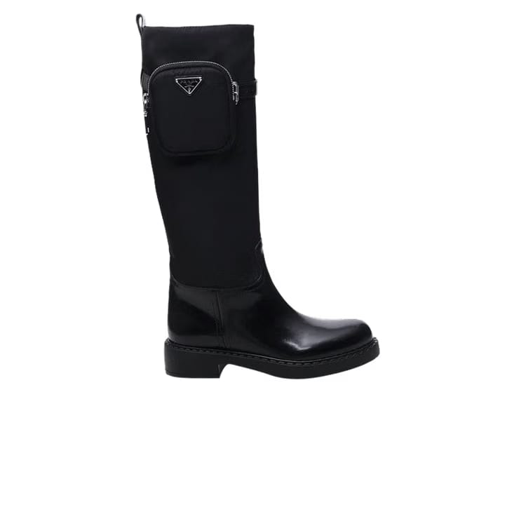 Prada Wmns Brushed Leather 'Black'