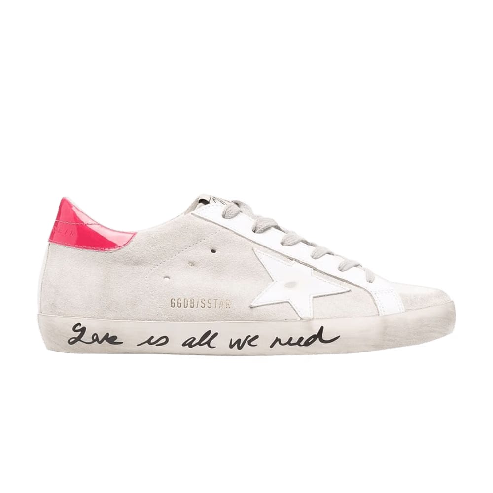 Golden Goose Wmns Superstar 'Love Is All We Need'