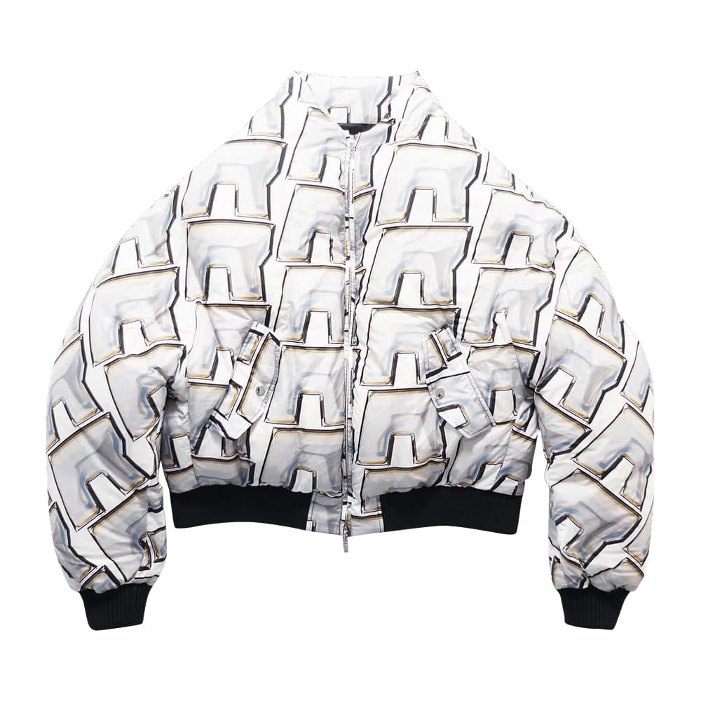 RIVINGTON roi Rebis R'chon Bomber Jacket White