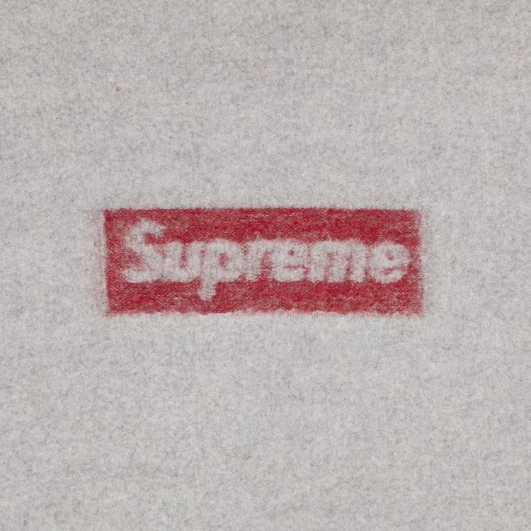 Supreme Inside Out Box Logo Hoodie Heather Grey