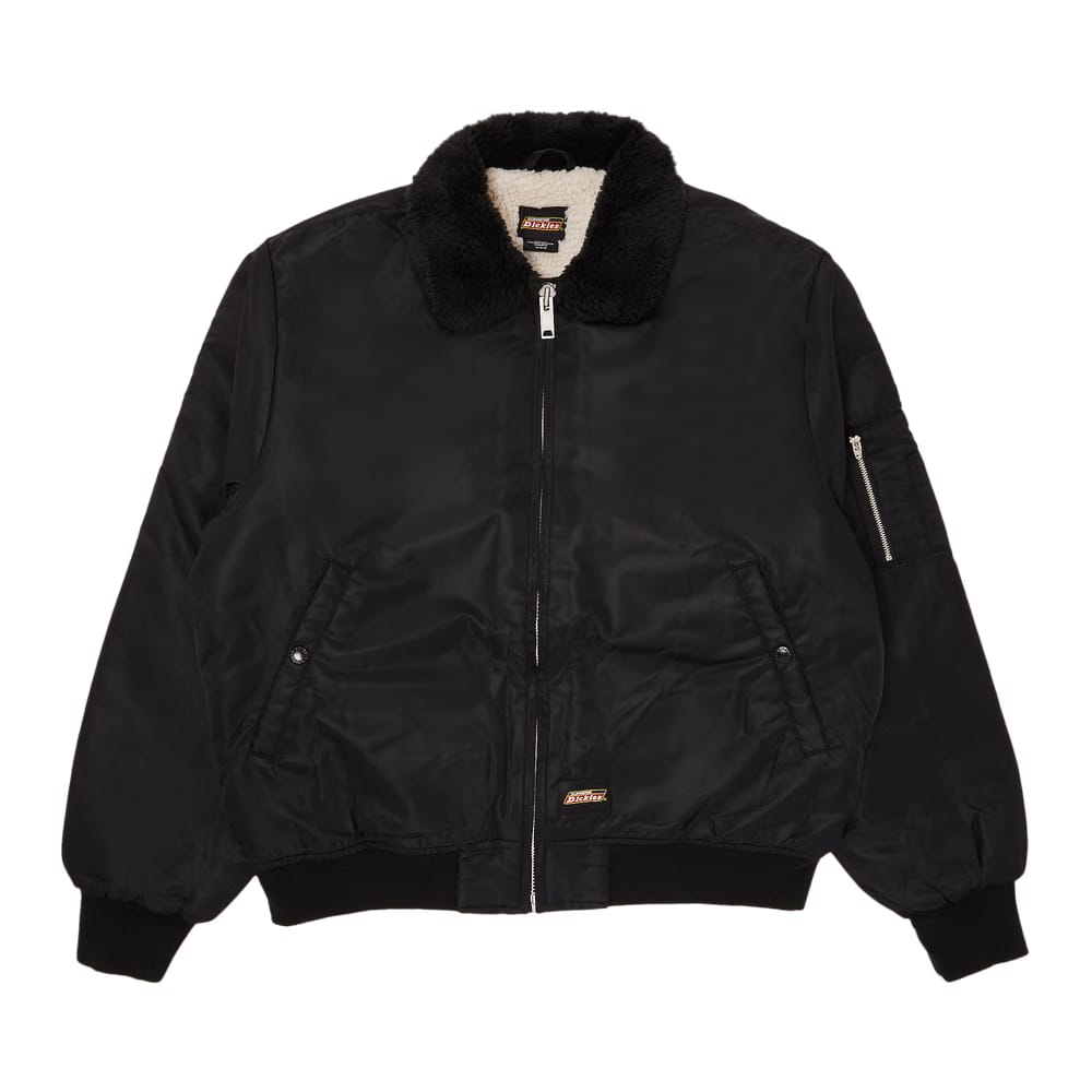 Supreme x Dickies Fur Collar Bomber Jacket Black