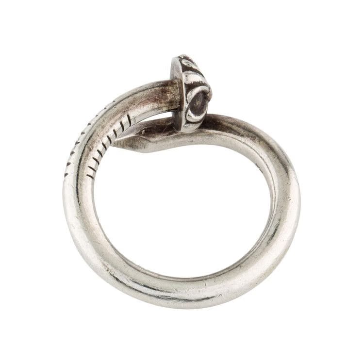 Chrome Hearts Nail Ring Silver