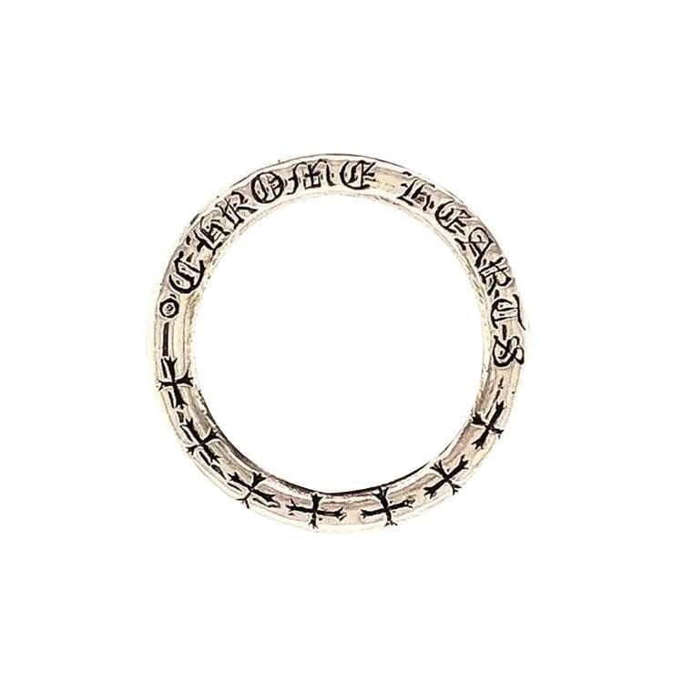 Chrome Hearts Crosses Spacer Ring Silver