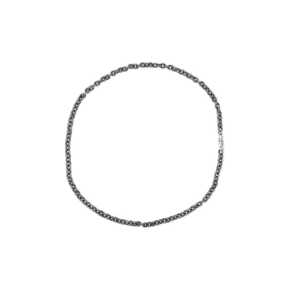 Chrome Hearts Paper Chain Necklace Silver
