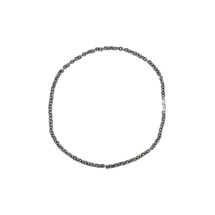 Chrome Hearts Paper Chain Necklace Silver