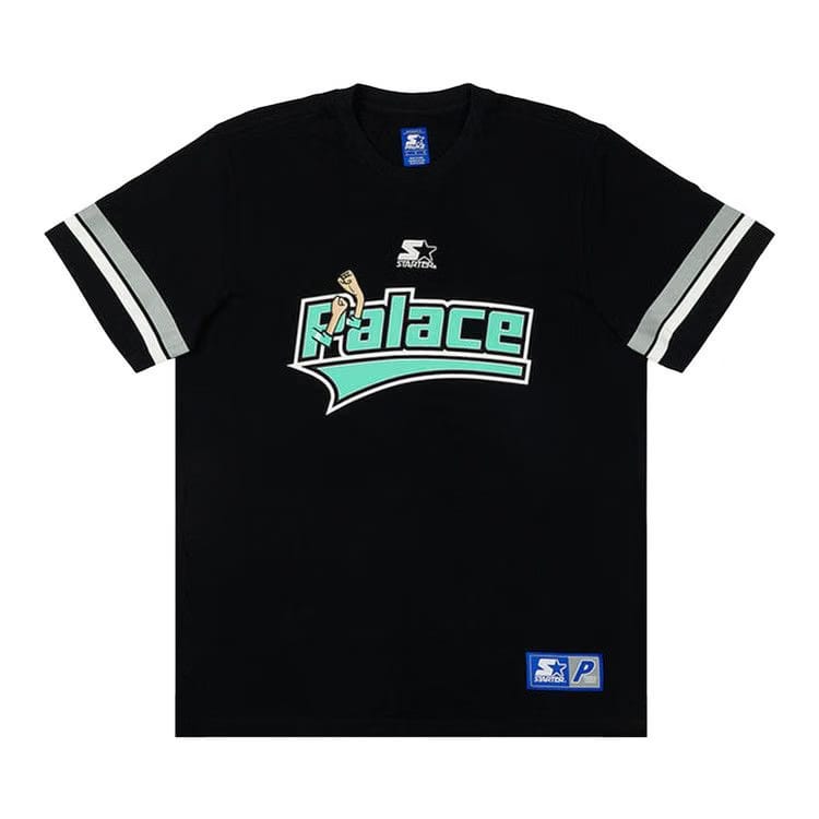 Palace x Starter T-Shirt Black