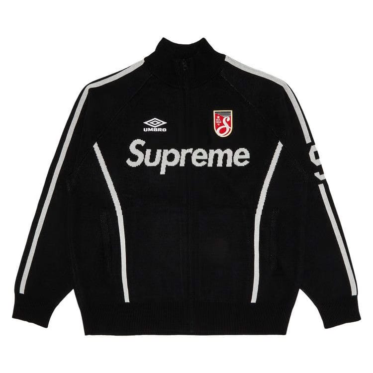 Supreme x Umbro Zip Up Sweater Black
