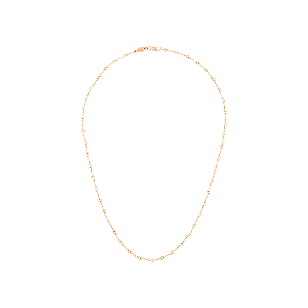 Chrome Hearts 22k Twist Chain Necklace Gold