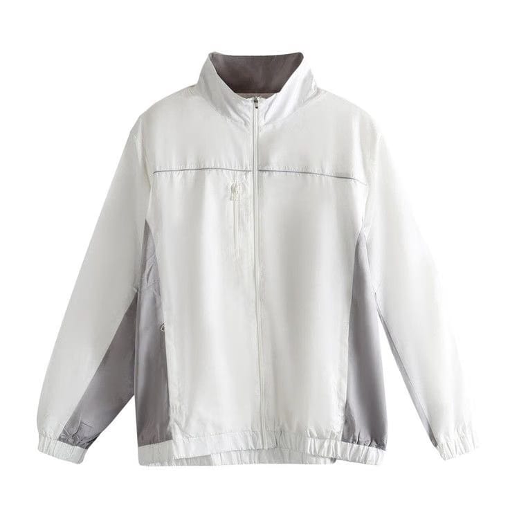 Malbon Peninsula Shell Jacket White