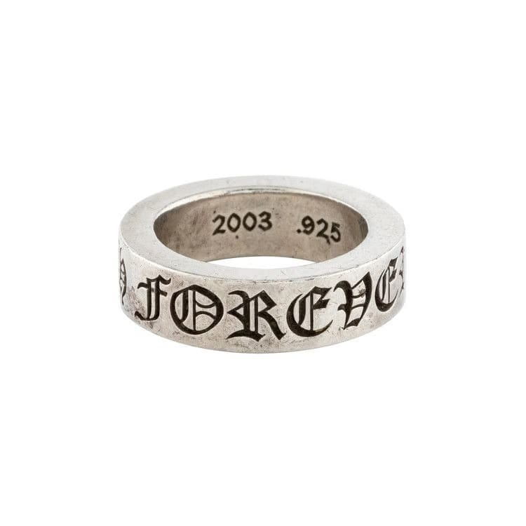 Chrome Hearts Ch Forever Band Silver