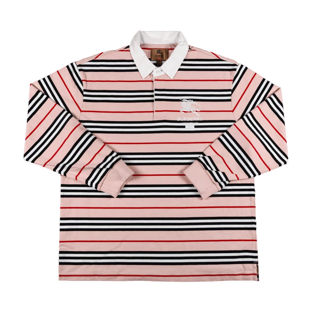 Supreme x Burberry Rugby Pink