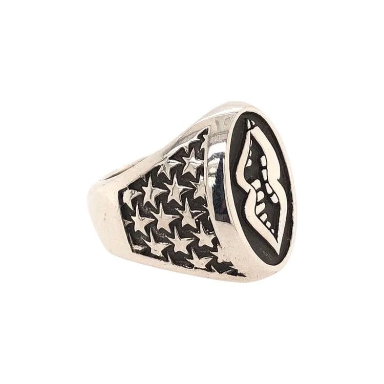 Chrome Hearts x Matty Boy Chomper Ring Silver