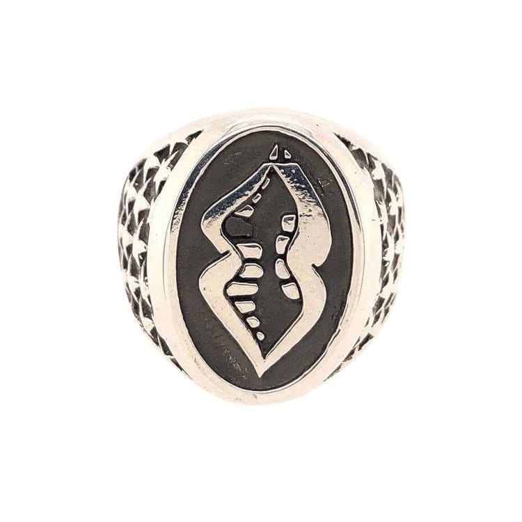 Chrome Hearts x Matty Boy Chomper Ring Silver