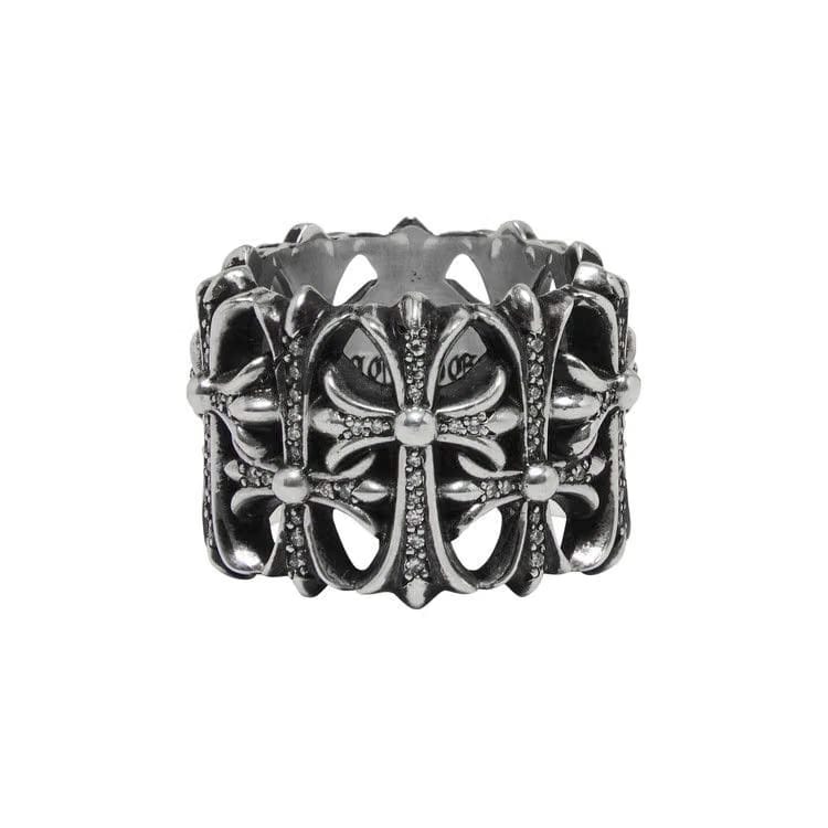 Chrome Hearts Cemetery Ring Silver
