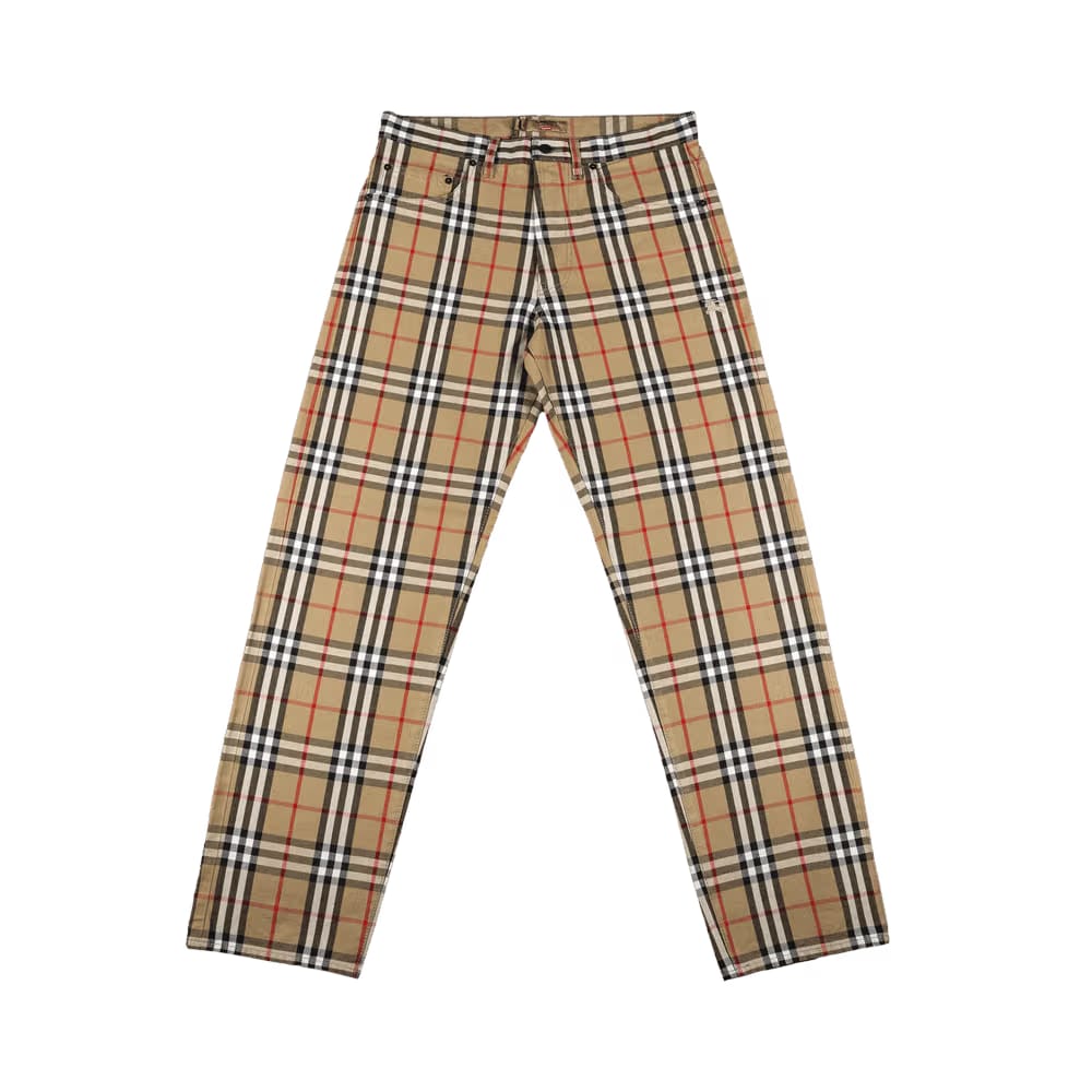 Supreme x Burberry Regular Jean Beige
