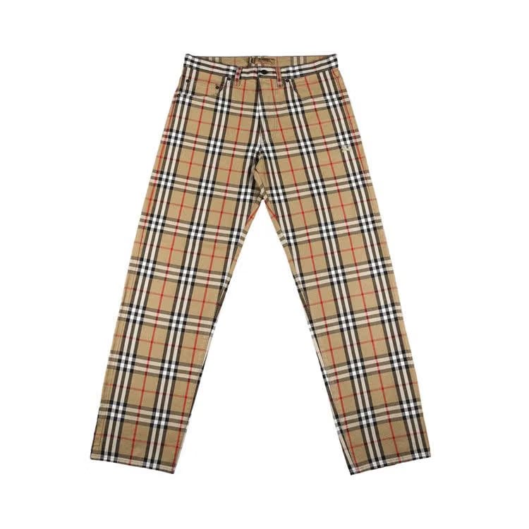 Supreme x Burberry Regular Jean Beige