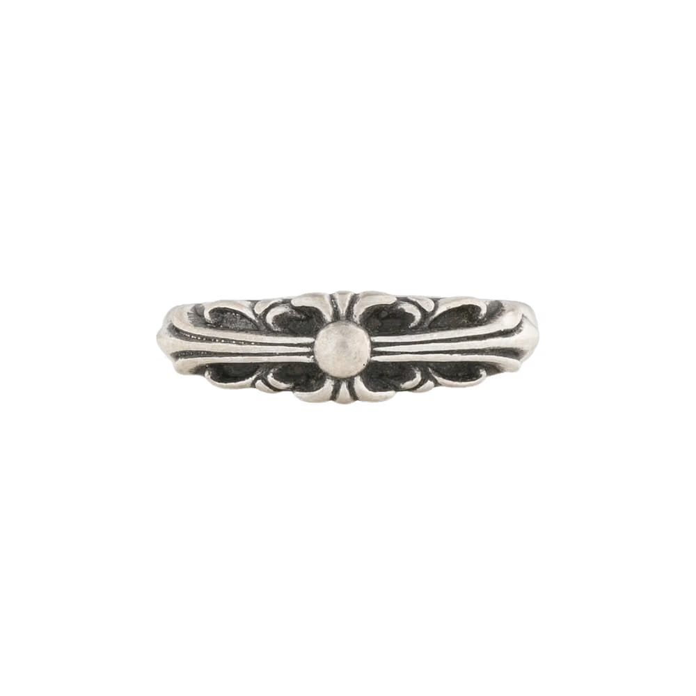 Chrome Hearts Fleur De Lis Band Silver