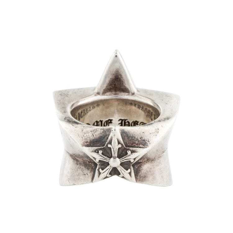 Chrome Hearts Star Ring Silver