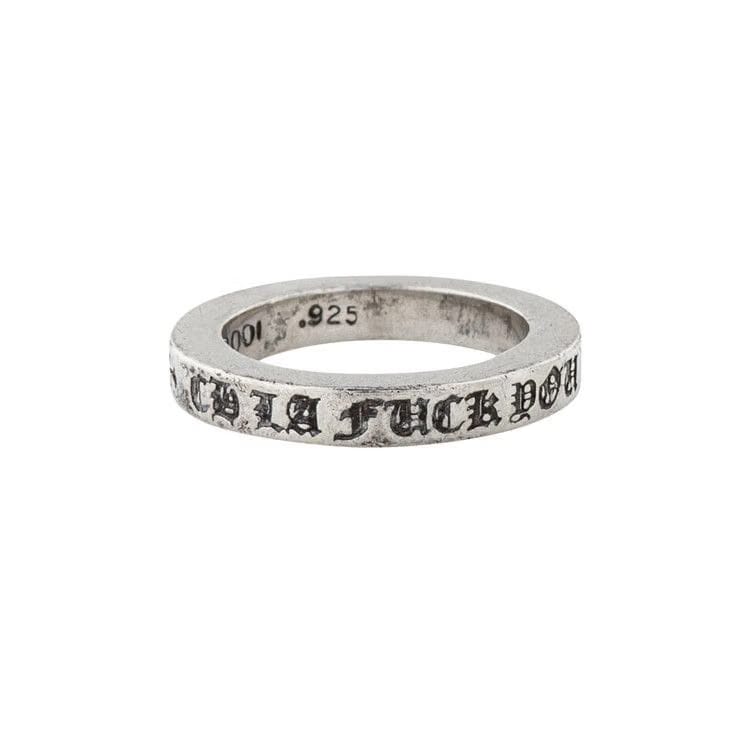 Chrome Hearts Explicit Spacer Band Silver