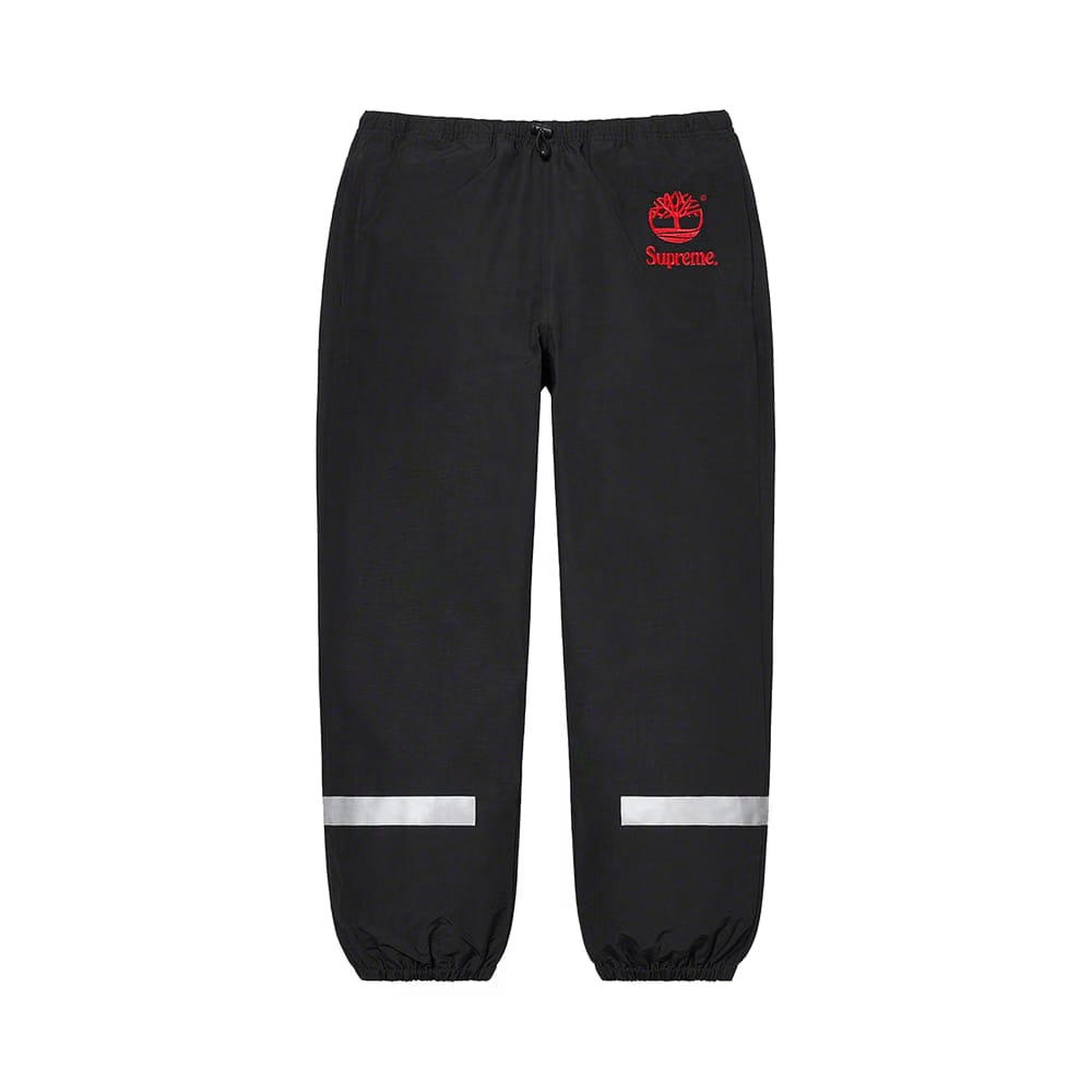 Supreme x Timberland Reflective Taping Track Pant Black