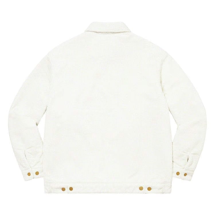 Supreme x Dickies Corduroy Work Jacket White