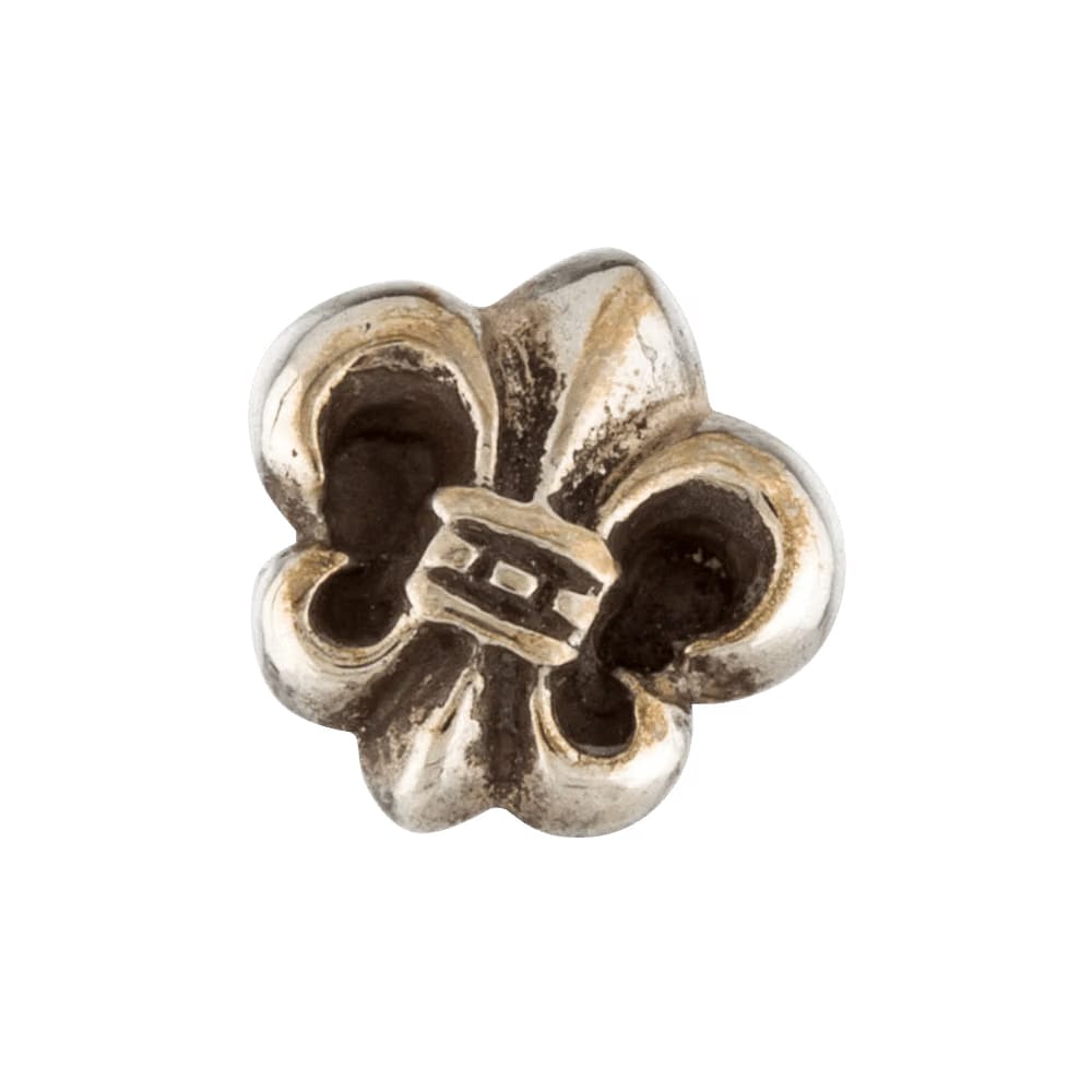 Chrome Hearts Fleur De Lis Stud Earring Gold