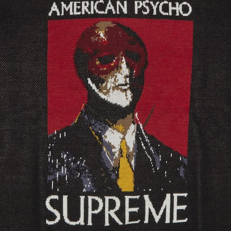 Supreme American Psycho Sweater Black