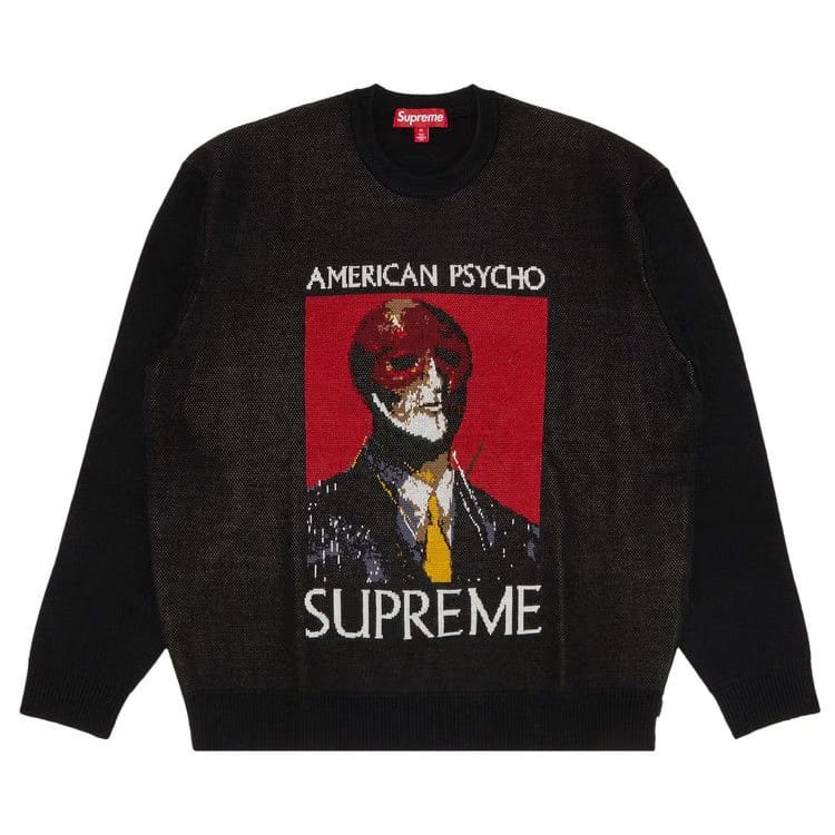 Supreme American Psycho Sweater Black