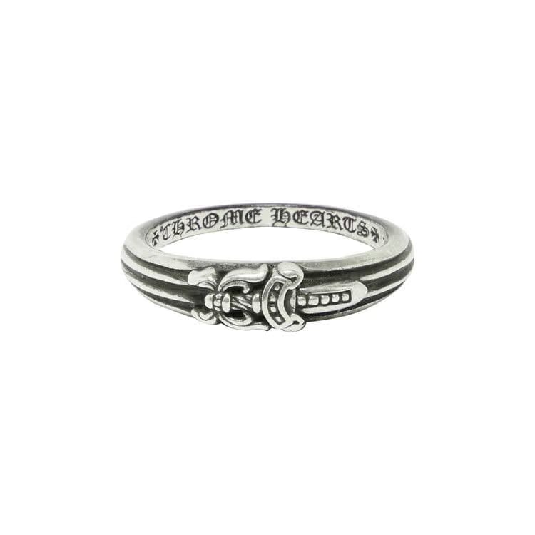 Chrome Hearts Dagger Ring Silver