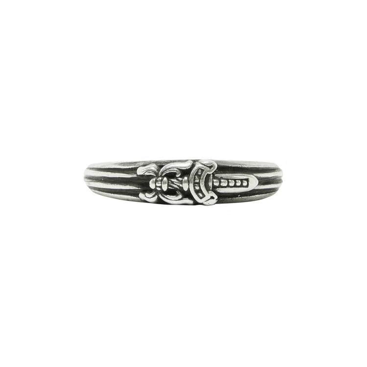 Chrome Hearts Dagger Ring Silver