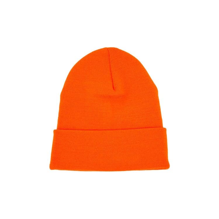 Chrome Hearts Verical Logo Beanie Orange