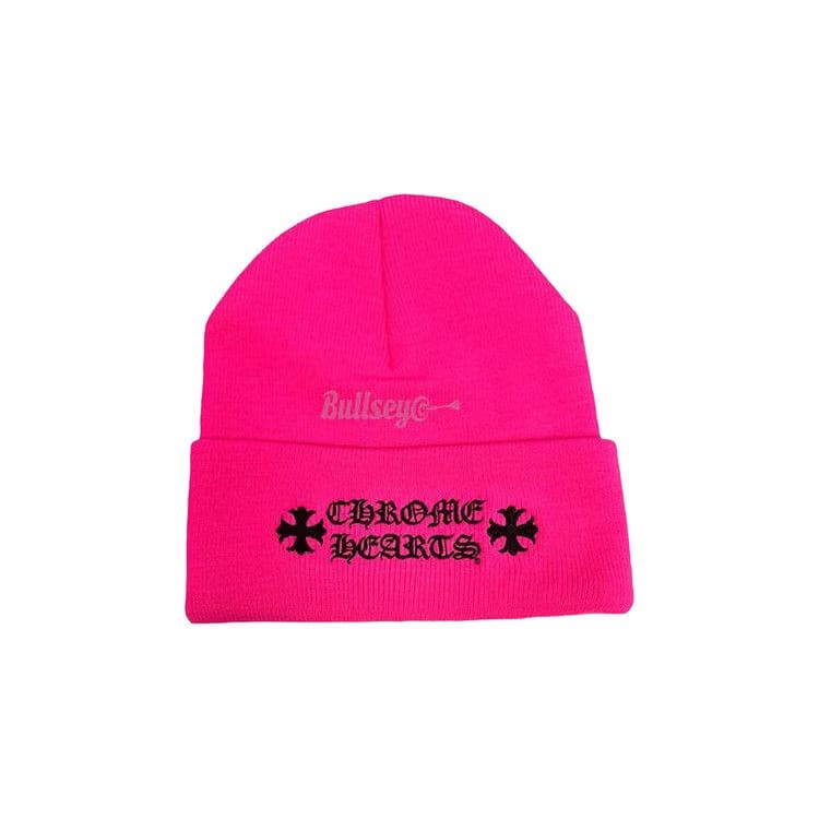 Chrome Hearts Miami Exclusive Beanie Hot Pink