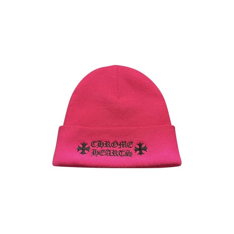 Chrome Hearts Miami Exclusive Beanie Hot Pink
