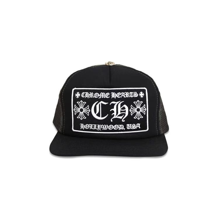Chrome Hearts CH Hollywood Trucker Hat Black/Camo
