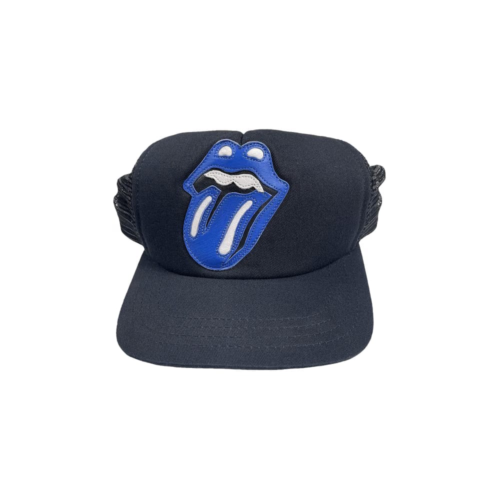 Chrome Hearts London Exclusive The Rolling Stones Trucker Hat Black/Blue