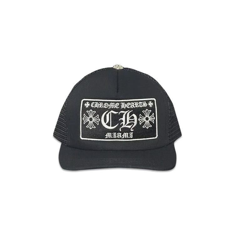 Chrome Hearts Miami Trucker Hat Black