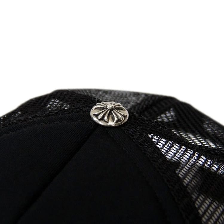 Chrome Hearts Cemetery Trucker Hat Black