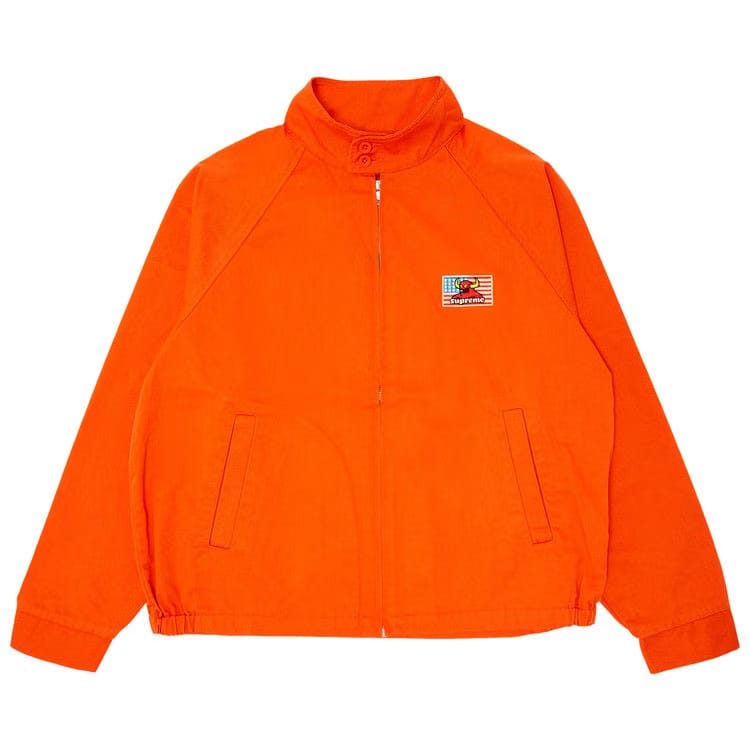 Supreme x Toy Machine Harrington Jacket Bright Orange