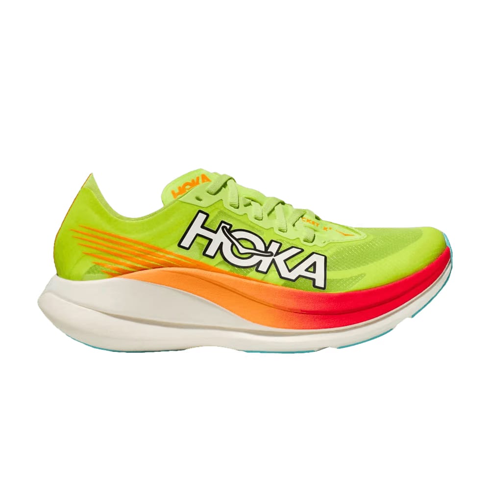 Hoka Rocket x 2 lettuce/solar flare