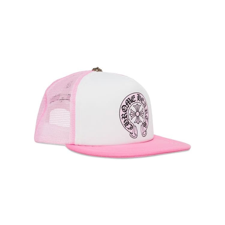 Chrome Hearts x Matty Boy Sex Records Horseshoe Trucker Hat White