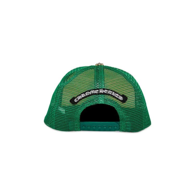 Chrome Hearts x Matty Boy Sex Records Smiley Trucker Hat Yellow