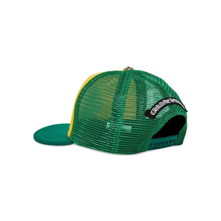 Chrome Hearts x Matty Boy Sex Records Smiley Trucker Hat Yellow