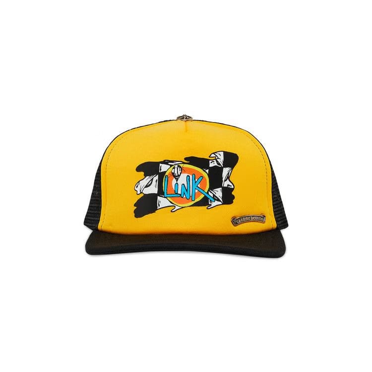 Chrome Hearts x Matty Boy Sex Records Link Trucker Hat Yellow