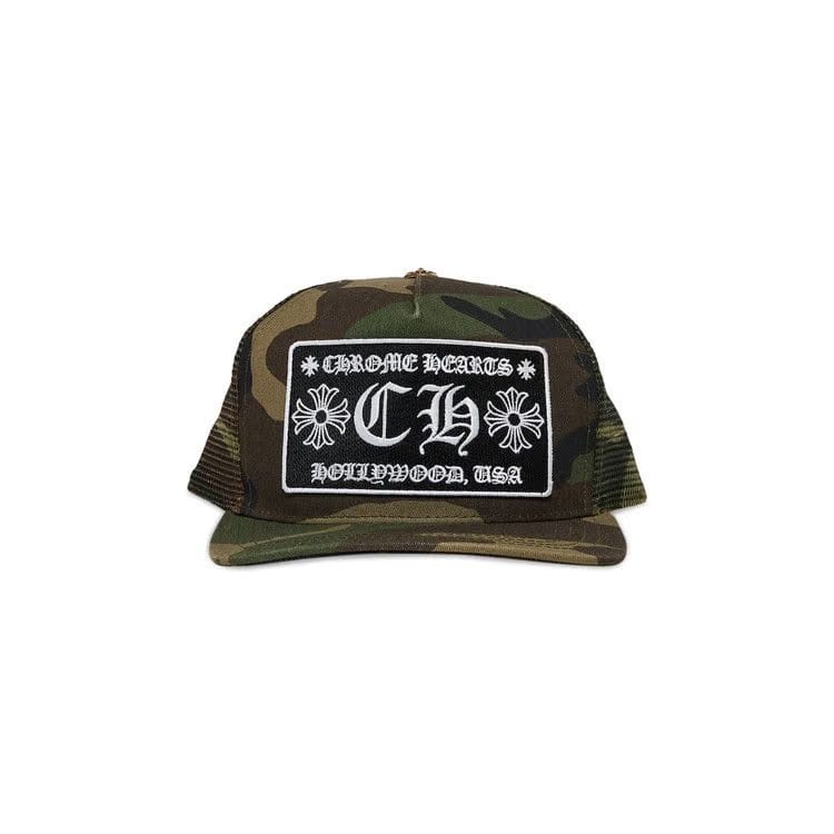 Chrome Hearts Hollywood Trucker Hat Green