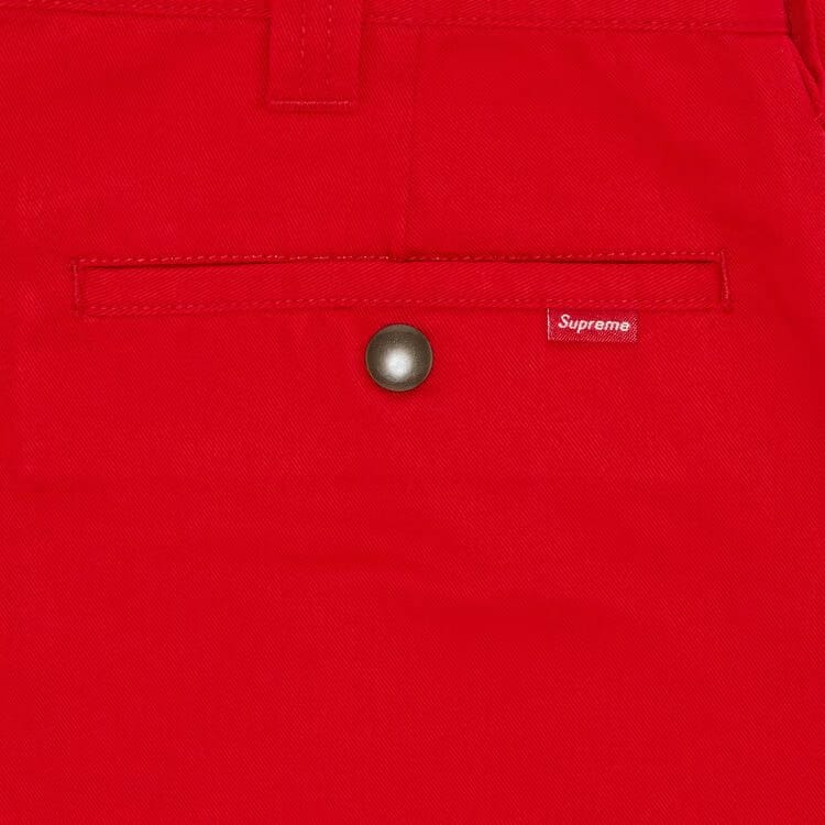 Supreme Work Pant Bright Red