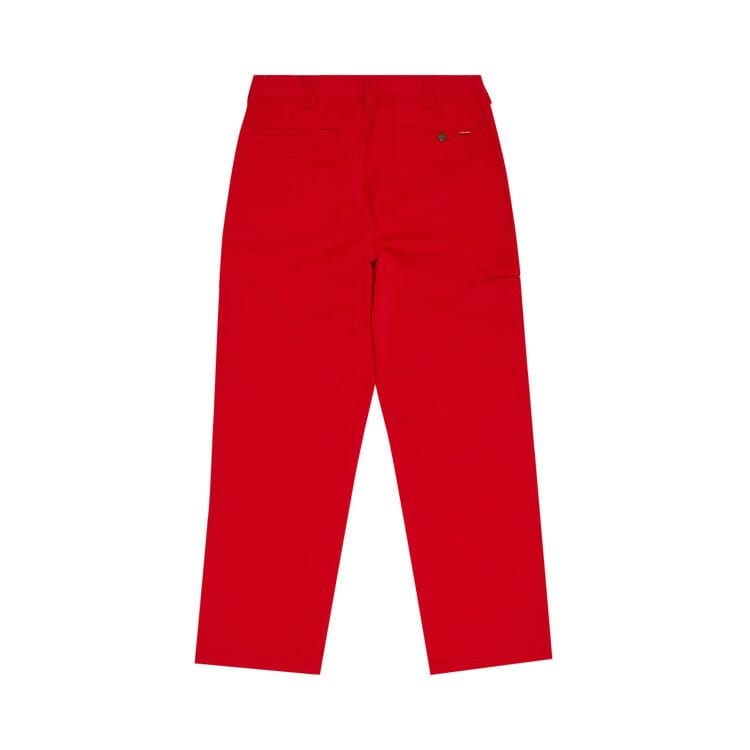 Supreme Work Pant Bright Red