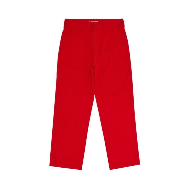 Supreme Work Pant Bright Red
