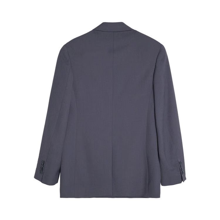Acne Studios Regular Fit Suit Jacket Mid Bue