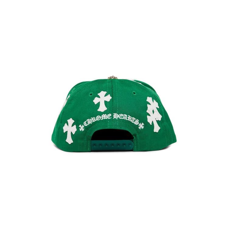 Chrome Hearts Cross Patch Hat Green