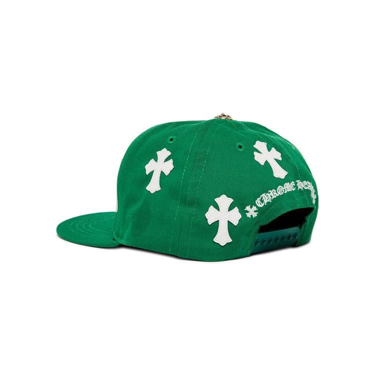 Chrome Hearts Cross Patch Hat Green
